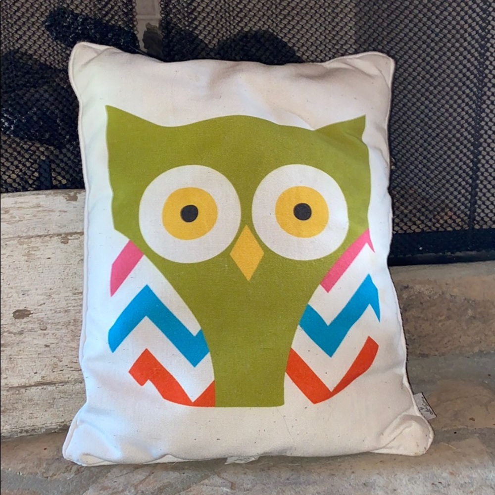 owl decorative pillow